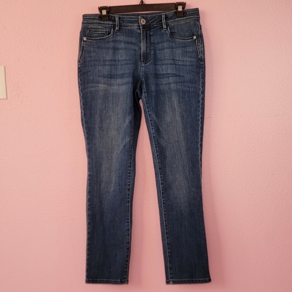 J.Jill Authentic Fit Slim Ankle  denim jeans/   6.